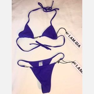 NWT! I.AM.GIA SWIMSUIT AVA BIKINI